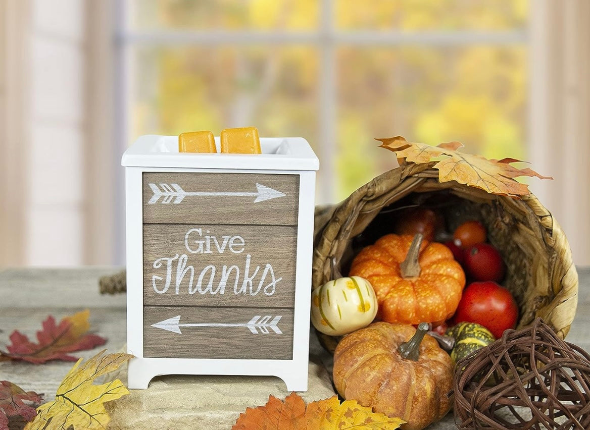 Give Thanks Boho Wax Melt Warmer